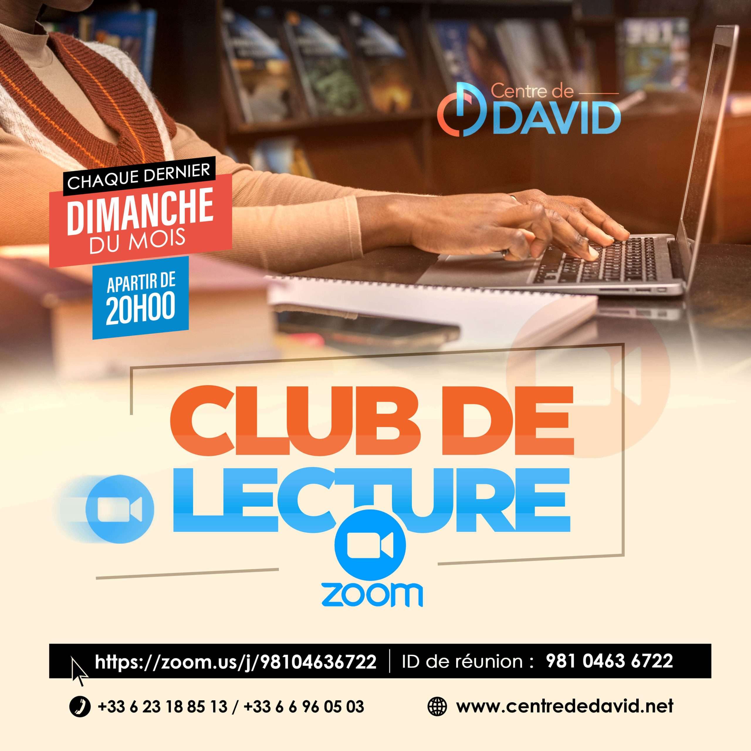 CLUB DE LECTURE Zoom